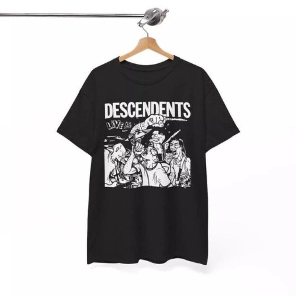 Descendents Band Tour Shirt, Rock Music Concert Tee, Punk Rock T-Shirt